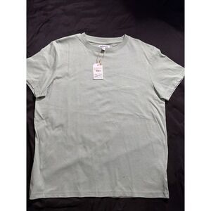 Benny Gold Classic Tee SS Light Green Mens Large Short Sleeve Crewneck T-Shirt